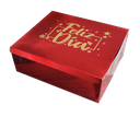 [FM-15]  CAJA FANTASIA MED ROJO METALICO dic22