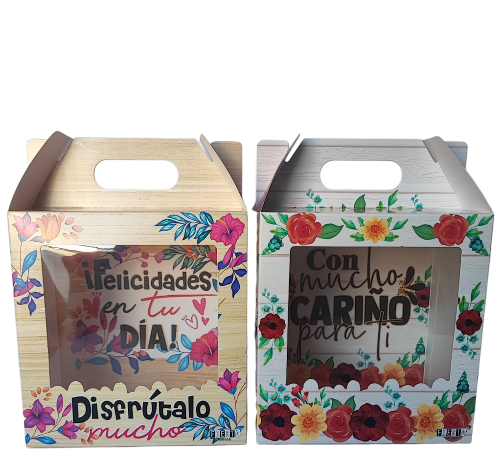 [KIT#6 CFM]  CAJA FELIZ MEDIANA 2 PZAS.