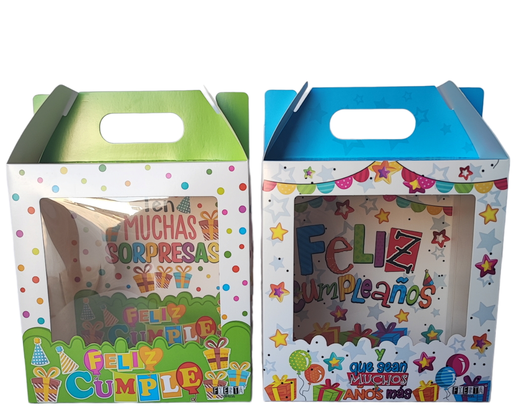 [KIT#4 CFM]  CAJA FELIZ MEDIANA 2 PZAS.